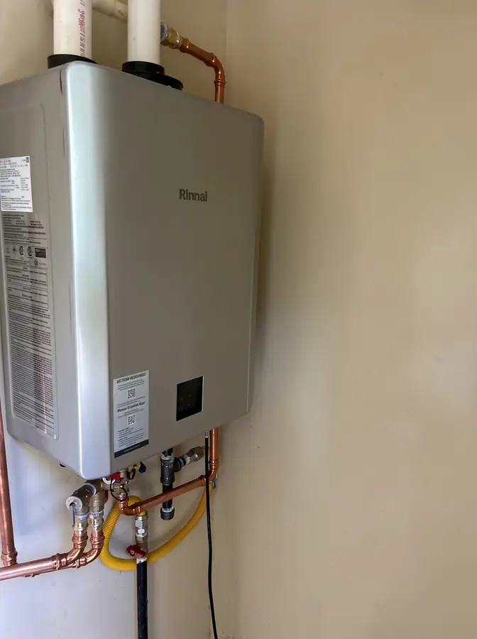 Rinnai tankless water heater